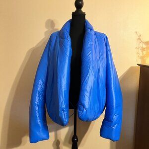 Yeezy Gap Blue Puffer Jacket